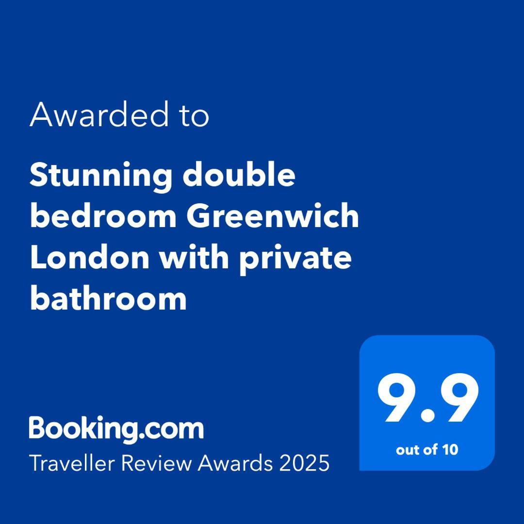 Stunning Double Bedroom Greenwich London With Private Bathroom Eksteriør bilde